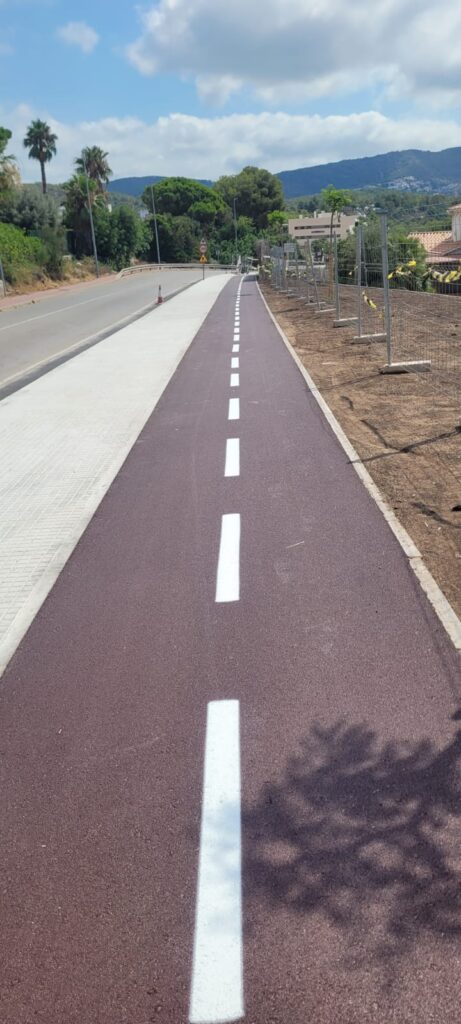 carril bici sitges