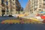Desvío de carril bici provisional en Barcelona