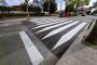 Paso de peatones elevado en Sabadell